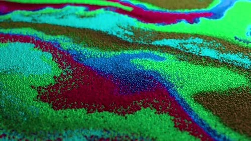 Abstract Fluid Particle Stream Motion Background