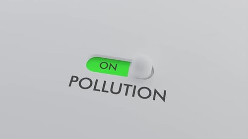 Turning Switch From OFF to ON The Pollution Switch