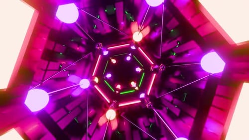 Background abstract motion video loop