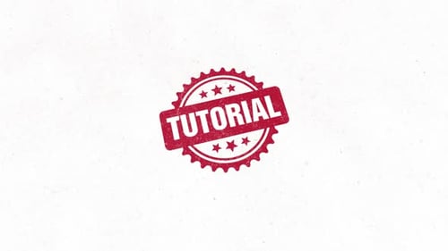 Tutorial Goldenes Gummi-Stempelsiegel