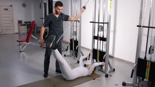 Leg Stretching Recovery Training Guided Stretching