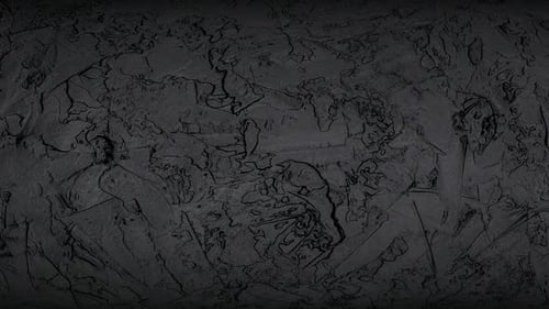 Rotating Dark Texture, Background, Unique Design, Looped, Exclusive