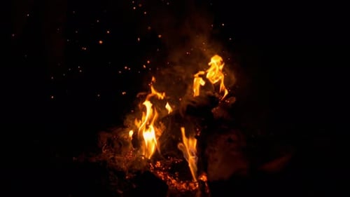 4K Camp Fire