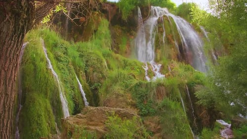 Majestic Waterfall 4k