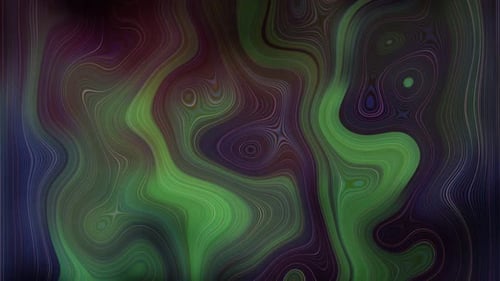Abstract Fluid Wavy Lines Background Animation