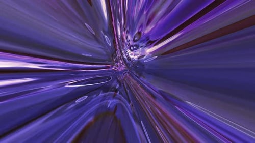 Abstract Purple Hyperspace Warp Tunnel Background