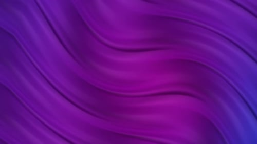 Abstract Fluid Purple Magenta Wavy Lines Background Loop