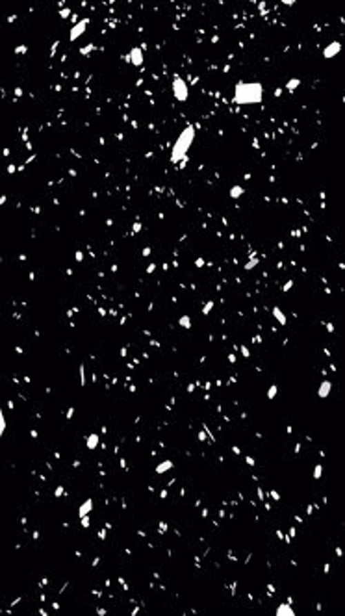 Winter Snow Overlay with Alpha Channel