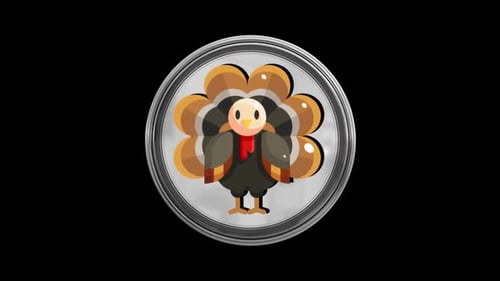 Türkei-Ikone 3D Loop Alpha