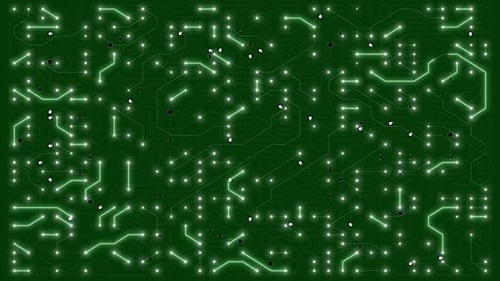 fond de circuit imprimé, technologie Électronique abstraite