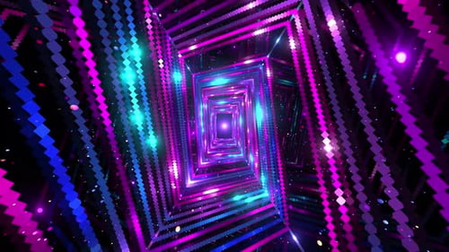 Neon Tunnel