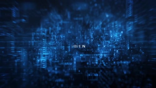 Digital Data Screen Words Aspiration