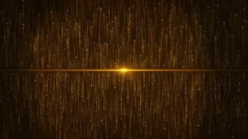 Gold Luxury Deep Cyber Stage Waves Light Sparkling Glitter Star Dust Trail Magic Christmas