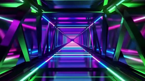 Futuristic Cyber Sphere Loop