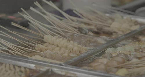 Asian Street Food Cooking in Hot Oil