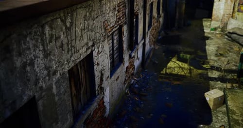 Abandoned Alley Reveals the Haunting Beauty of Decay in Forgotten Spaces
