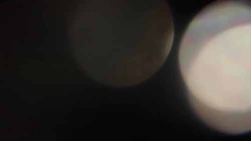 Abstract Light Leaks on Dark Background