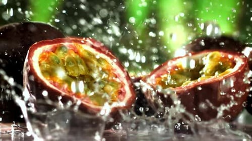 Super Slow Motion Passion Fruit