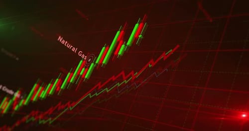 Oil and LNG charts and graphs diagram