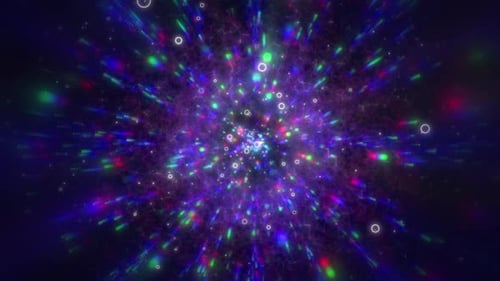 Ultraviolet Particles Background Loop