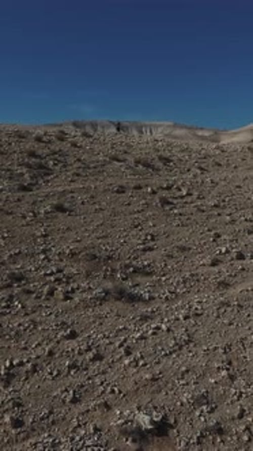 Vidéo filaire du monastère de Saint-Mar Saba dans le désert de Judée, Israël