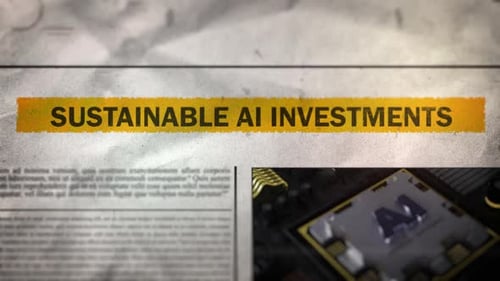 Grungy Newspaper Headline Highlight Animation