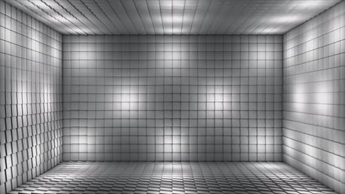 Cubes illuminés de haute technologie Broadcast et pulsating Room Stage 06