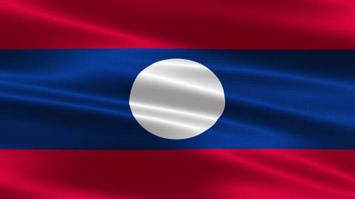 Flagge von Laos