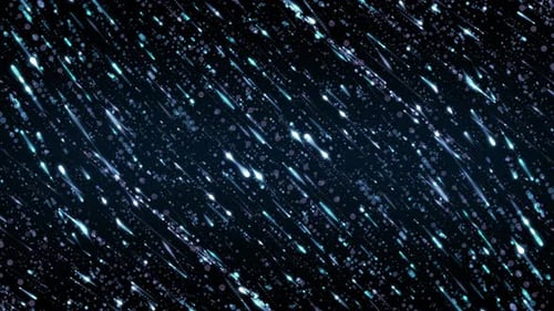 4K Concept of digital computer networking tunnel in futuristic technology in blue concept 6