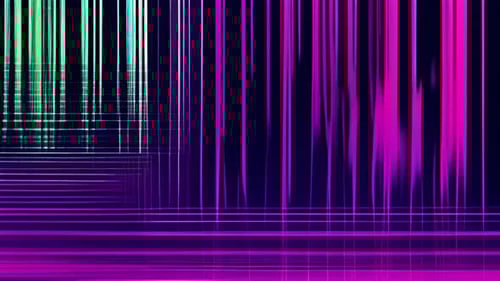 Dynamic Glowing Neon Grid Lines Abstract Background