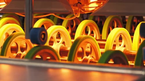 Manufacturing Facility That is an Integral Component of an Assembly Plant and a Vast Production Line