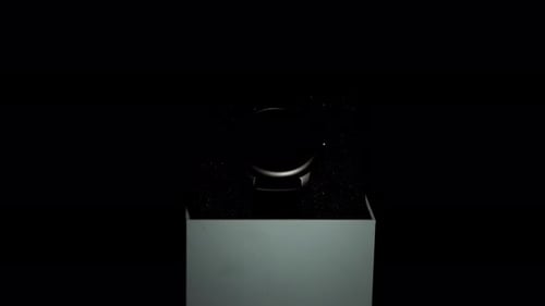 Platinum Ring in Box for Engagement Video