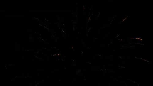 Christmas Night Fireworks