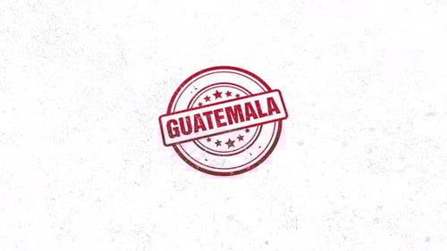 Guatemala Rubber Stamp