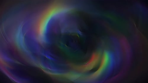 Alien Aurora Loop 4K Abstract Energy Motion Background with Cosmic Flow and Light Distortion