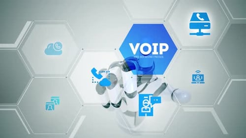 VoIP-Touchscreen-Animation