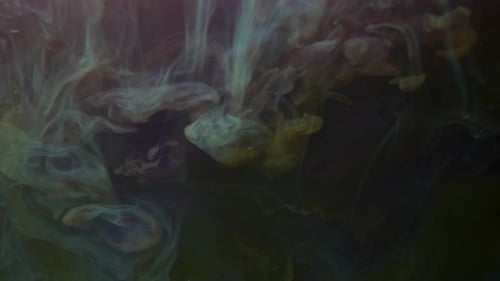 Abstrakter Hintergrund Tintenfarbe Drop Splash Wave Dunkle Farbe