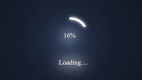 Loading Bar circle animation and Loading Complete