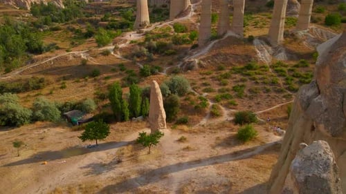 Through This Drone Footage Embark on a Journey to the Enchanting Goreme National Park in Cappadocia