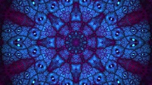 Blue Abstract Background Loop 4K