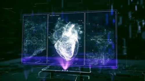Human Heart Technology Medicine Scanner