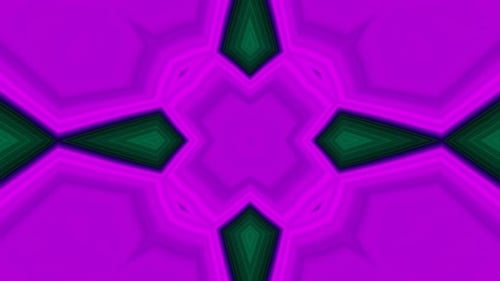 A Festive Abstract Kaleidoscope of Vivid Colors in a Seamless VJ Loop