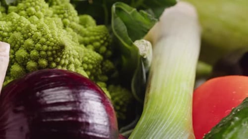 Food Shopping Market Vegetables Delivery Online Shop Buying Tomato Cucumber Pepper Broccoli in