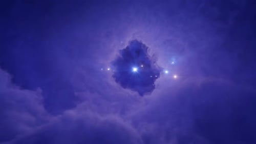 Massive Purple Nebula