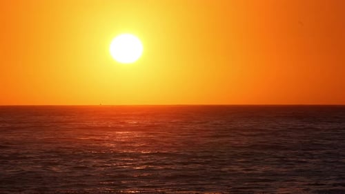 Sonnenuntergang über dem Pazifik