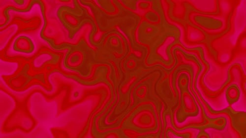 Animation liquide abstraite, mouvement liquide à l'encre animé. Débit de liquide incurvé abstrait. r\_134