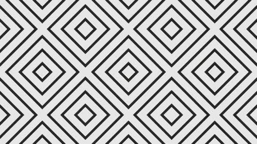 Black On White Abstract Square Patterns Background Vj Loop Animation In HD