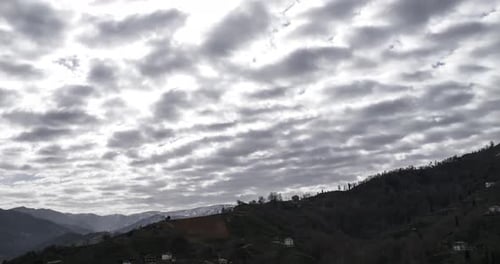 Time Lapse Footage Of Rain And Storm Clouds