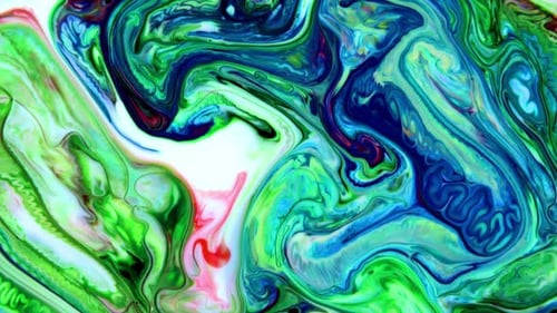 Swirling Abstract Colors Creating Smooth Designs