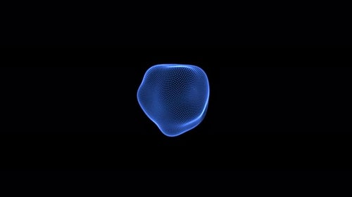 Colors Shimmer and Gleam As the Loop and Particles Move